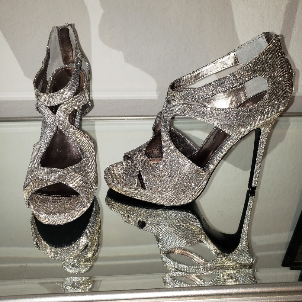 Nina Falicia sparkly heels